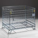 Cesto contenitore industriale gabbia sovrapponibile espositore accatastabile mm1190x790x915h trasporto stoccaggio logistica 32F1