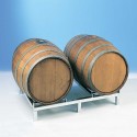 Porta barriques lt.225 6 piedi kg.500 porta botti legno movimentazione stoccaggio in aziende cantine vinicole acetaie 063000000F