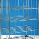 Ripiano per roll container scaffale contenitore maxi 1200x800 in acciaio per stoccare trasportare merce stabilmente 040300100F