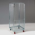 Roll container 700x800x1800 4 pareti con antello apribile maglia 50x50 trasporto lavanderie espositore supermercati 04A248611AF
