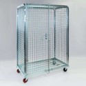 Roll container scaffale antifurto sicurezza chiuso con 2 ante apribili maglia mm.50x50 contenitore mm.1200x800x1800h. 04A358611F