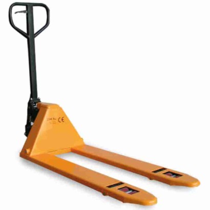 Transpallet super ribassato manuale forche mm.550x1150 per inforcare sollevare bancali e carichi bassi kg.1000 - NL2/SRF