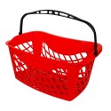 Cestino spesa mano in plastica lt.26 per supermercati cesto self-service libero servizio a braccio cestello arredo negozi ERGO-F