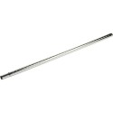 Tubolare prolunga montante in acciaio cromato h.85xø2,5cm per scaffale componibile sistema americano Archimede arredo JOINT85F