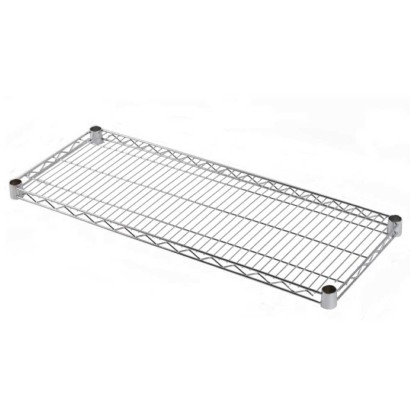 Ripiano componibile filo acciaio cromato cm20x121 scaffale libreria espositore americano Archimede arredo casa ufficio AO108481F