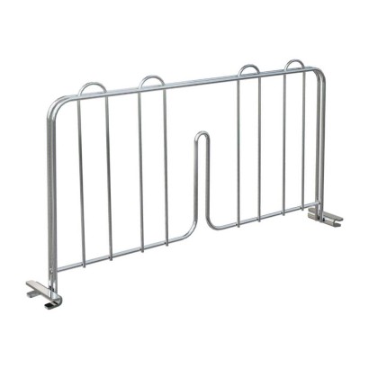 Divisorio verticale ad incastro cm60x20h per libri cartellette faldoni raccoglitori per ripiani scaffalatura Archimede AO800240F