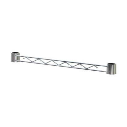 Controventatura in acciaio cromato cm.35 per stabilità scaffale Archimede per distanze tra ripiani sopra mt.1 o legno A1100140F