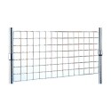Schienale fianco espositore pannello acciaio grigliato orizzontale cm.90xh.35 per ganci portaoggetti scaffale Archimede VS90-35F