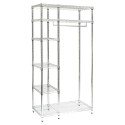 Stender attaccapanni guardaroba espositore scaffale appendiabiti abbigliamento cm90x45x180 arredo casa uffici negozi D1634518CRF