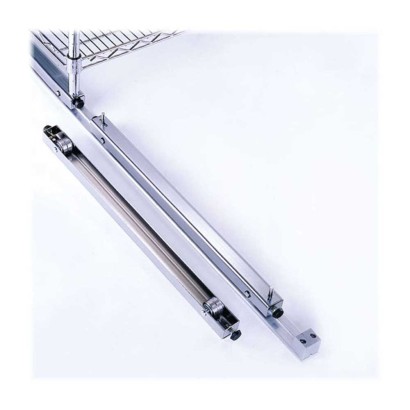 Pattini 2 basi scorrimento laterale cm.45 per archivi compattabili su rotaie per scaffali Archimede per negozi e documenti RA18F