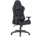 Sedia poltrona gaming adulto nera alzata a gas girevole rotelle ergonomica braccioli regolabili schienale reclinabile GA7001KF
