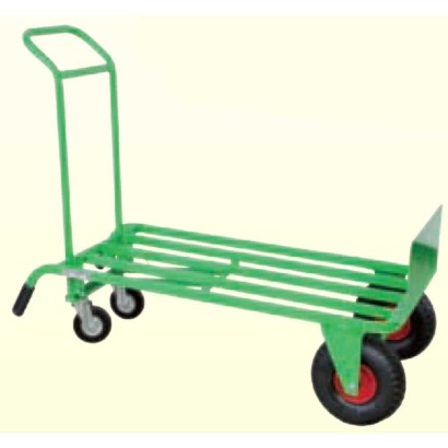 Carrello portapacchi manuale trasformabile per cartoni sacchi