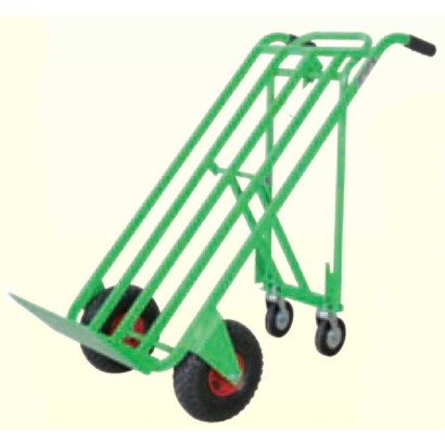 Carrello trasformabile 3 posizioni ruote pneumatiche