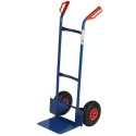 Carrello manuale professionale portacasse portatutto 2 ruote pneumatiche kg.200 trasporto scatole pesanti furgoni azienda HT200F