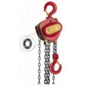 Paranco manuale a catena 1 tiro kg.500 top quality con protezione sovraccarico movimentazione carichi in fabbrica DR.0.04300500F