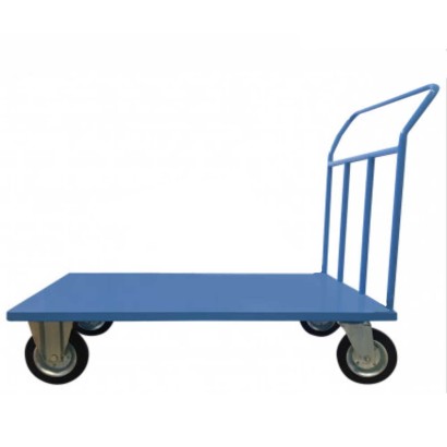 Carrello pianale singola sponda trasporto cartoni