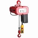 Paranco elettrico trifase compatto catena m.3 a 2 tiri a 2 velocità per sollevamento carichi kg.1000 in azienda CD.0.DTS.30F003F