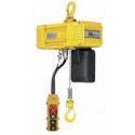 Paranco elettrico monofase Kg.120 sollevamento catena 2 velocità sospensione a gancio possibilità controllo remoto CD.0.BDN.012F