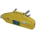 Argano manuale fune passante m.20 Kg.1600 per sollevare tirare carichi grandi distanze settore forestale agricolo edile NAF160F
