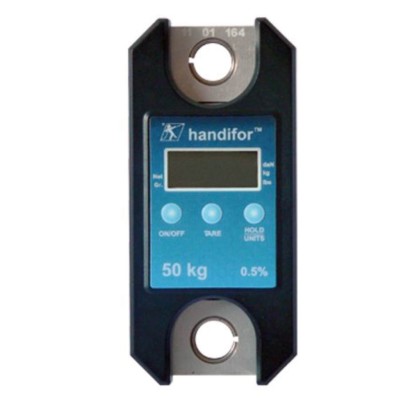 Dinamometro digitale per misurazioni industriali precise veloci con indicatore di carico e trazione Kg.50 per laboratori 199929F