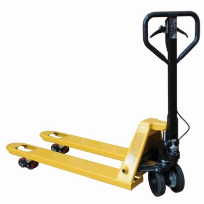 Transpallet idraulico manuale standard con freno di stazionamento kg2000 forche mm.540x1150 spostamento merci in pendenza NL2/FF