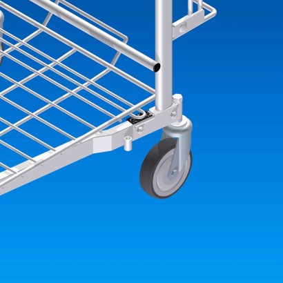 Carrello pianetta imbottigliabile 4 ruote Kg.300