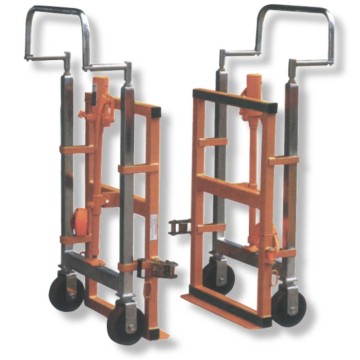 Kit carrelli sollevatori idraulici Kg1800 per sollevamento movimentazione trasporto casseforti mobili macchine utensili NFM180BF