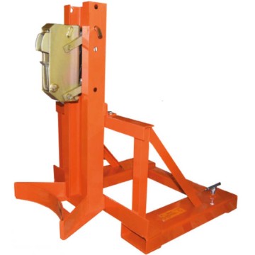 Porta fusti in metallo per movimentazione sollevamento fusti portata kg.360 accessorio per forche muletti elevatori Mod.NDG360AF