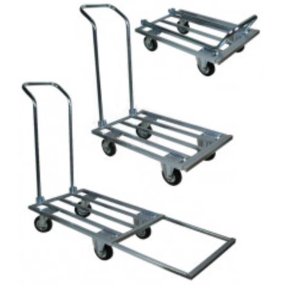 Carrello portacasse mercino pianale allungabile