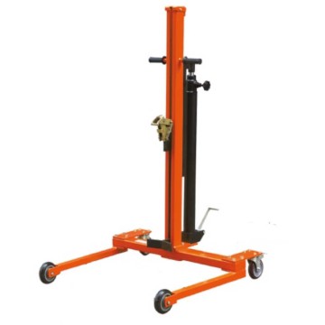 Carrello porta fusti idraulico verticale con aggancio a pinza Kg.300 sollevamento mm.805 flangia min./max. mm.870/1675 NWA30AF