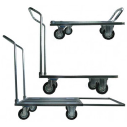 pianale allungabile manico chiudibile per mercati ortofrutta scatole pannelli