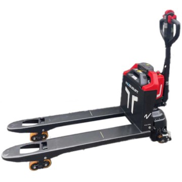 Transpallet elettrico a batteria trazione sollevamento merci Kg.2000 mm.540x1150 spazi ristretti logistica depositi NEEN/20Q2-BF