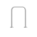 Archetto dissuasore inox satinato da tassellare h800x600mm antisosta antiparcheggio controllo accessi delimita aree ARC80X60TASF