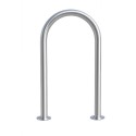 Archetto dissuasore tondo inox satinato da tassellare h.1000x460mm. antisosta antiparcheggio controllo accessi ARC100X46RDTASF