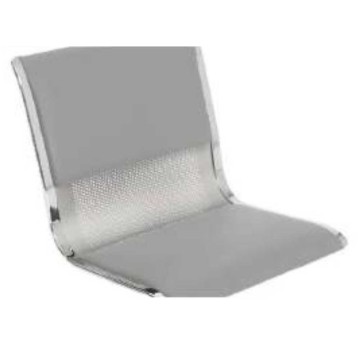 Set cuscini seduta schienale pelle PU grigio opzionali per panche sale attesa SJ820F SJ830F SJ840F ospedali aeroporti SJ8CUS-GF