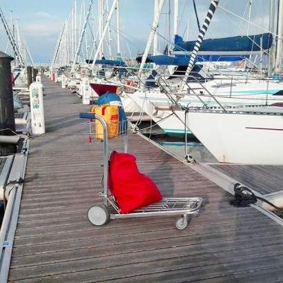 Carrello portabagagli per alberghi aeroporti stazioni ferroviarie terminal marittimi 023400097F