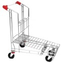 Carrello spesa pianetta imbottigliabile cm.98x58x104 Kg.200 trasporto in supermercati self service cash & carry brico Mod.28F