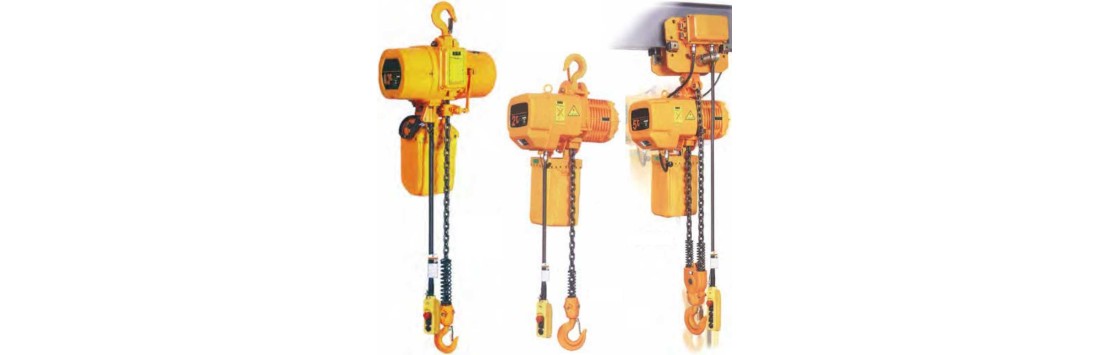 Paranchi elettrici trifase a catena per il sollevamento di carichi