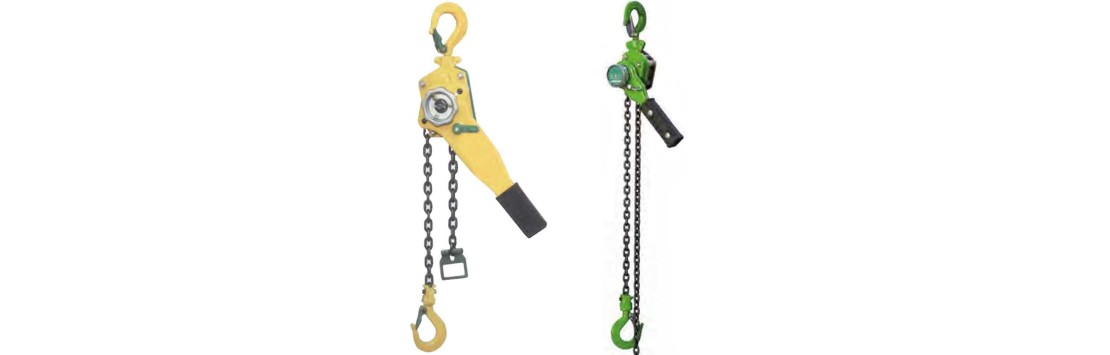 Paranchi manuali a leva Alzatira a doppia frizione con dotazione m.3 di catena